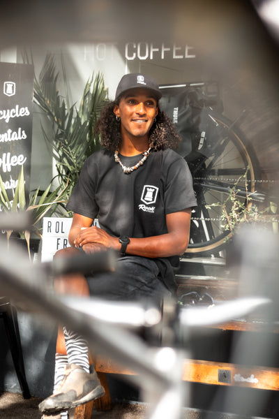 Rook Logo T-shirt Black – Rook Cycles