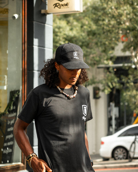 Rook 5 Panel Carbon Black – Rook Cycles